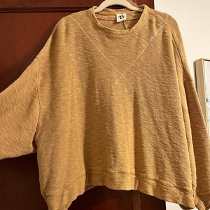 free people oversized knit top